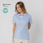 Polo Mujer Color Charles AZUL