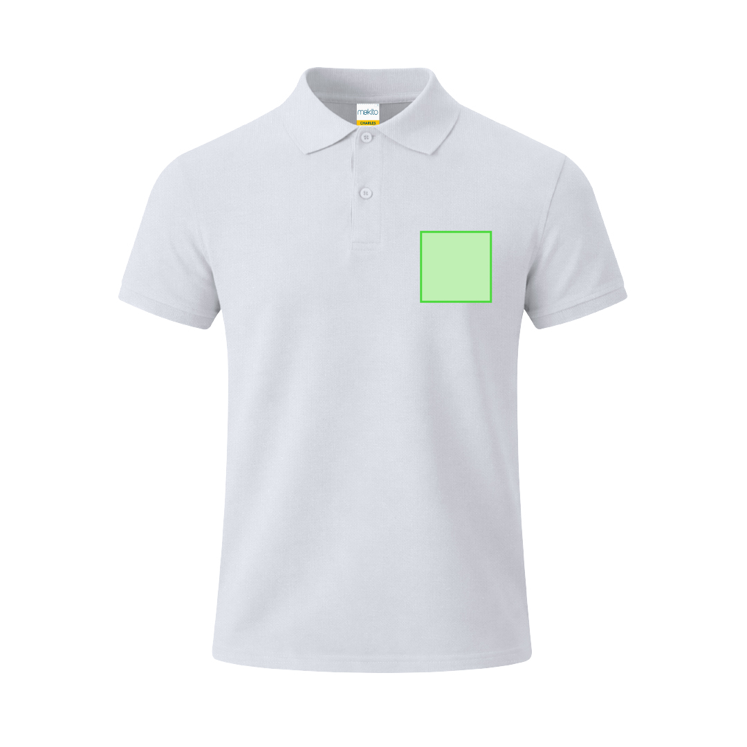 Polo Niño Blanco Charles