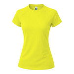 Camiseta Mujer Cocker AMARILLO FLUOR